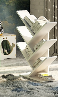 Стеллаж Зигзаг большой цвет Белый ДС-25