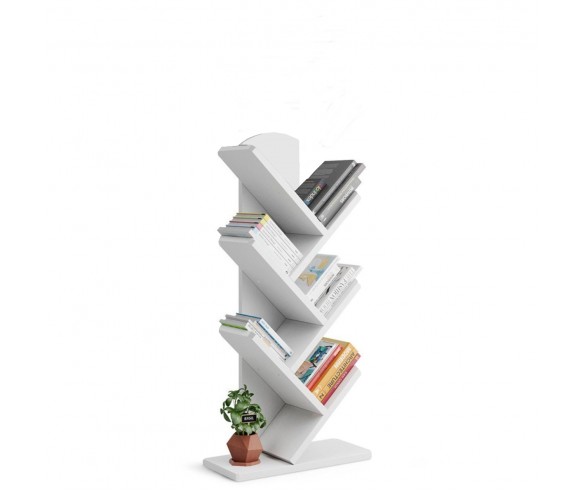 Стеллаж Зигзаг большой цвет Белый ДС-25