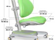 Детское кресло Mealux Ortoback (Y-508)