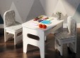 Столик и стульчик Сказка цвет Белый (СТ-01/1 + СТ-02/1)
