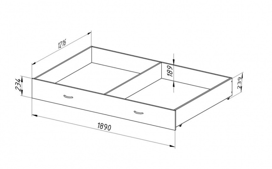 Двухъярусная кровать Гранада-2ПЯ