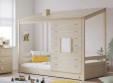 Дымоход к кровати-домику с крышей Montes Baby Natural Дымоход к кровати-домику с крышей Montes Baby Natural