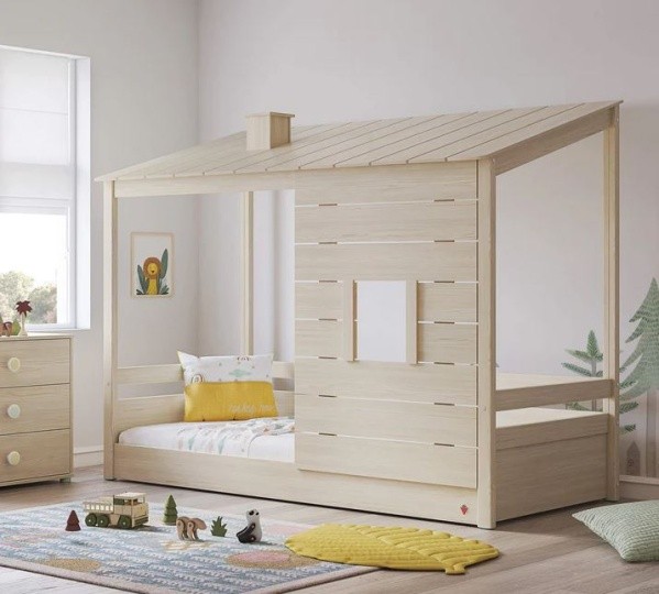 Дымоход к кровати-домику с крышей Montes Baby Natural Дымоход к кровати-домику с крышей Montes Baby Natural