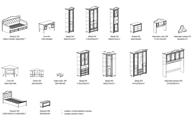 Кровать Алиса
