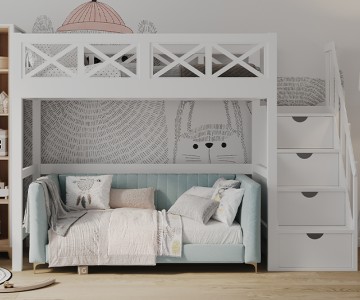 Кровать чердак Nordic 5