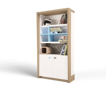 Стеллаж широкий MIX (розовый или голубой) Стеллаж широкий MIX (розовый или голубой)