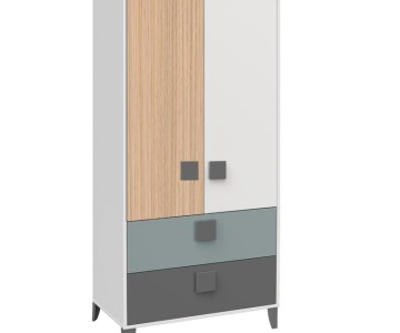 Шкаф двухстворчатый многофункциональный Ш2.М "Димика" 