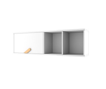 Полка "Два плюс Два" (корпус белый)