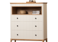 Комод Грета №36, три ящика и ниша