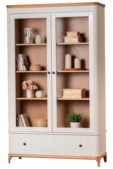 Шкаф книжный Грета №12-140/180