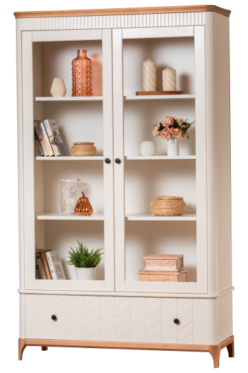 Шкаф книжный Грета №12-140/180