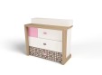 Комод MIX (розовый или голубой)