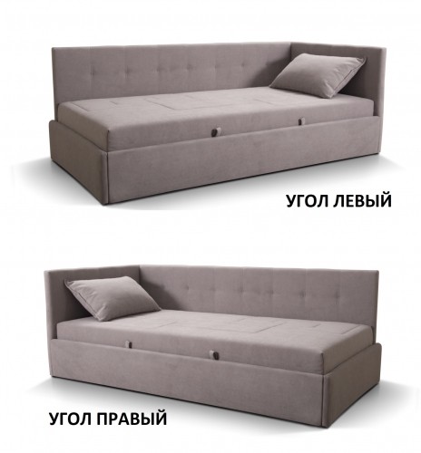 Мягкая кровать "Валерия" с ПМ (Магия 48) 