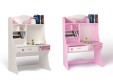 Стол с надстройкой "Princess" белый или розовый