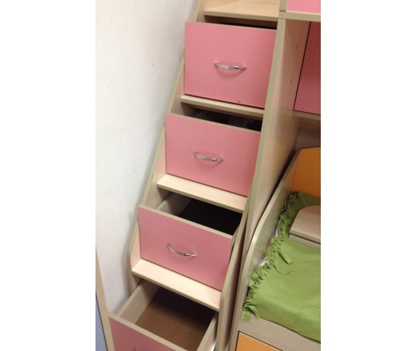 Лестница-комод 13/8 СВ Фанки Кидз 