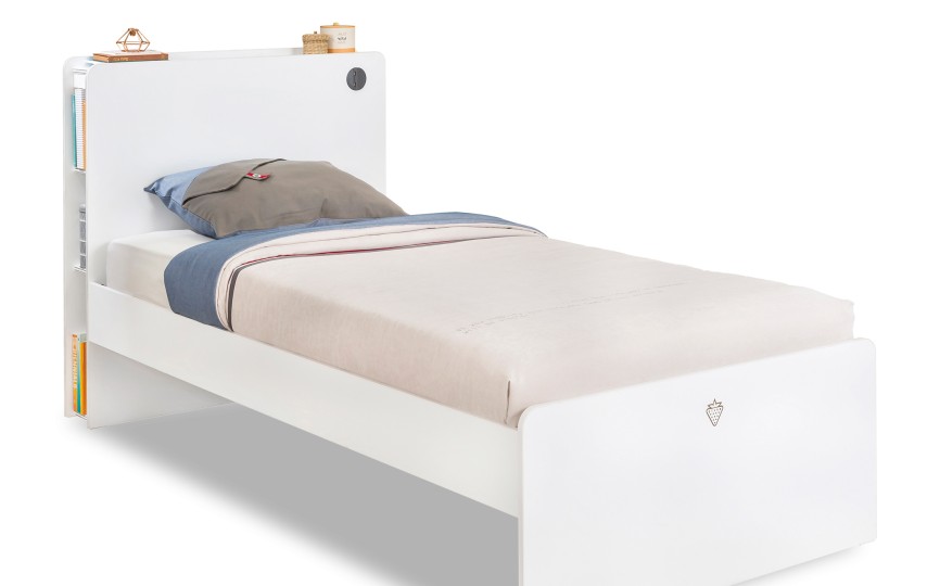 Кровать "White" 200х120см, W-1302