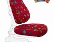 Чехол RR для кресла Newton / Match, красный с жучками