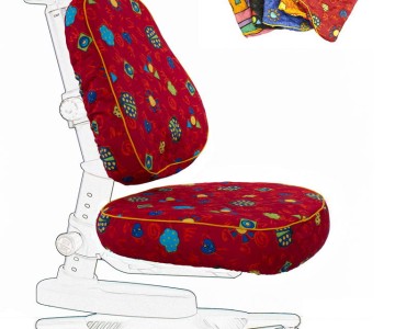 Чехол RR для кресла Newton / Match, красный с жучками