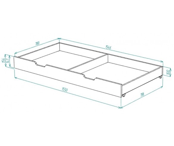 Домик Сказка с выдвижной кроватью ДС-35/1/1 (белая)