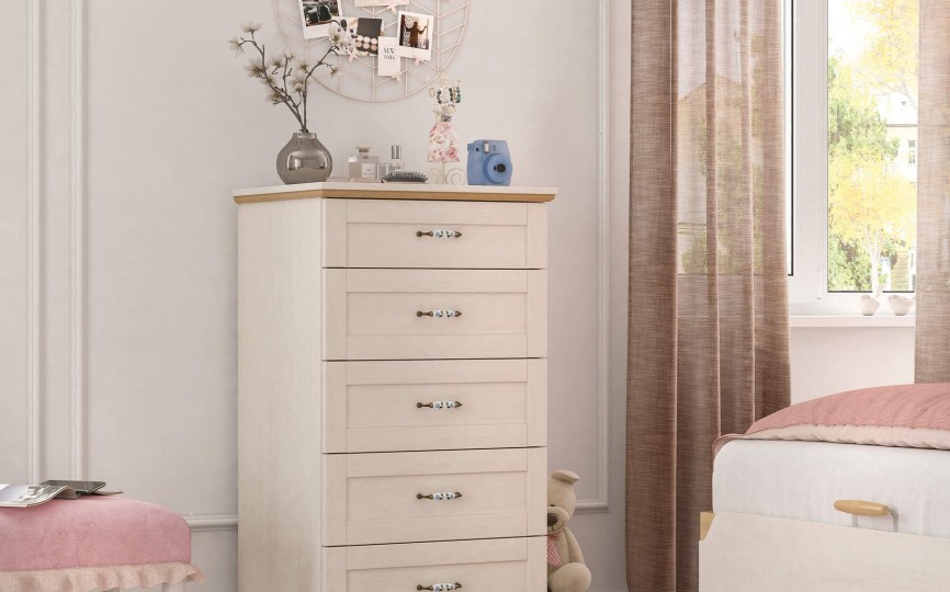 Комод высокий FLORA, SLF-1202 Комод высокий FLORA, SLF-1202