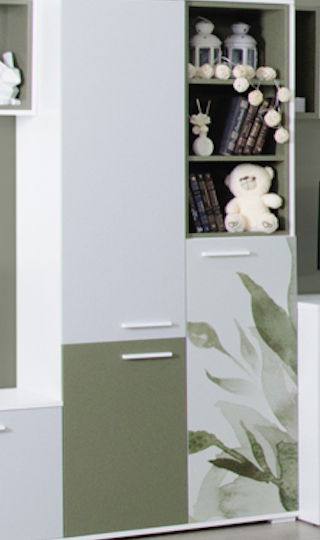 Шкаф для книг Флора ШК