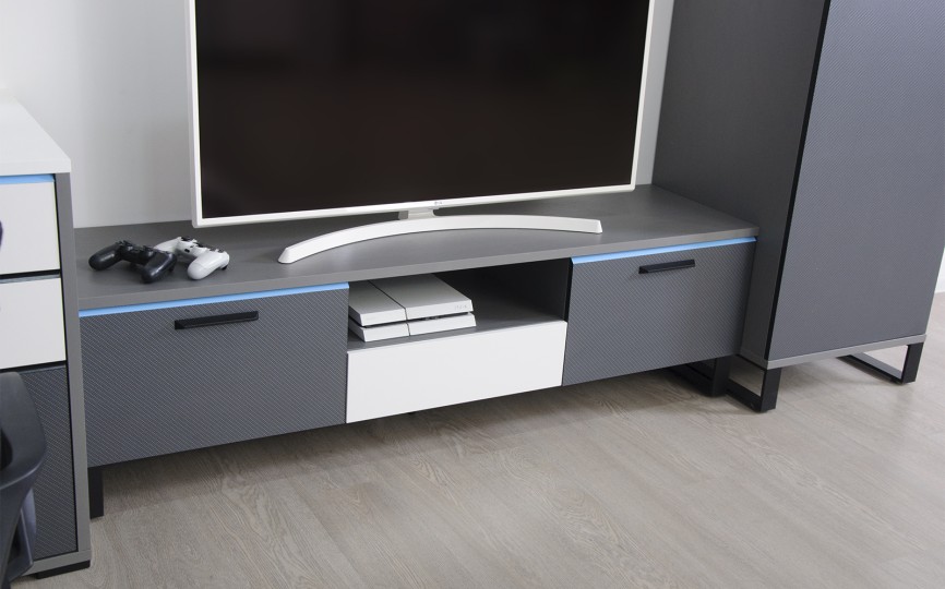 Тумба под ТВ "Карбон" Тумба под ТВ "Карбон"