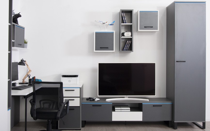 Тумба под ТВ "Карбон" Тумба под ТВ "Карбон"