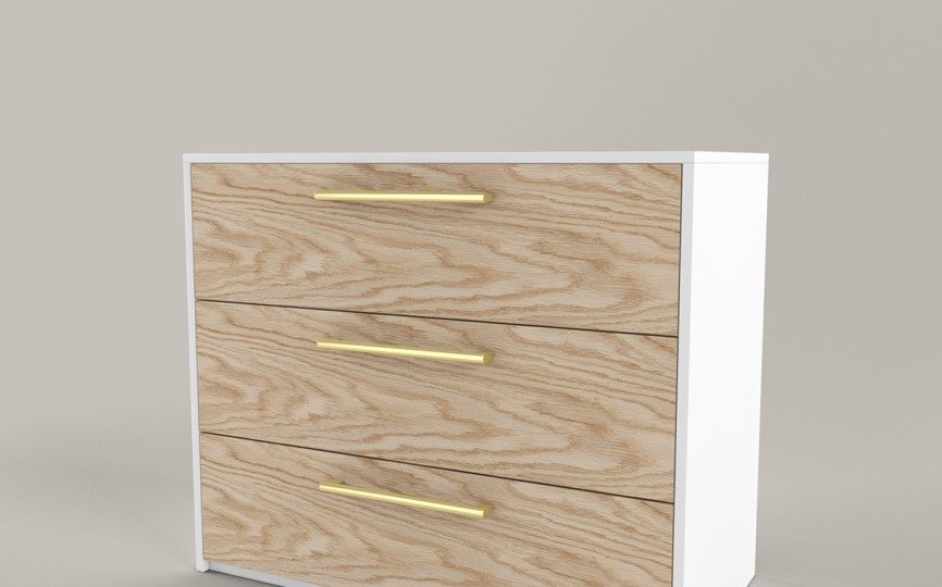 Комод Тури Белый