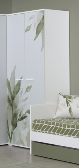 Шкаф 2-х створчатый Флора