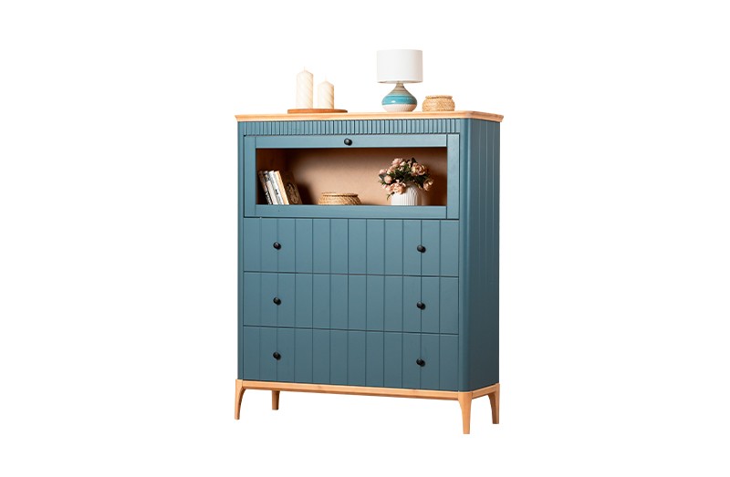 Комод Грета №38 с закрытой нишей и 3-мя ящиками