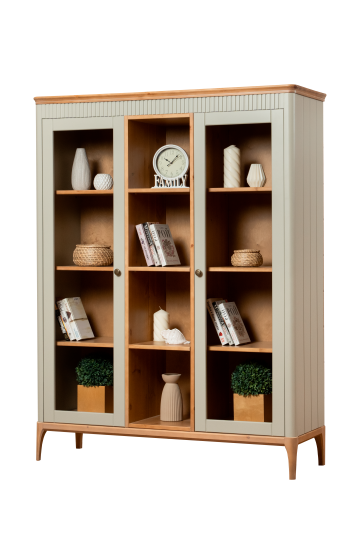 Шкаф книжный Грета №14-140/180