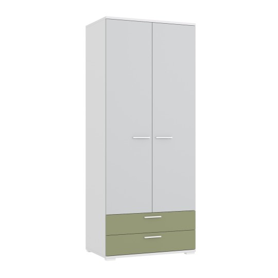 Шкаф 2-х створчатый многофункциональный Флора Ш2.М Шкаф 2-х створчатый многофункциональный Флора Ш2.М