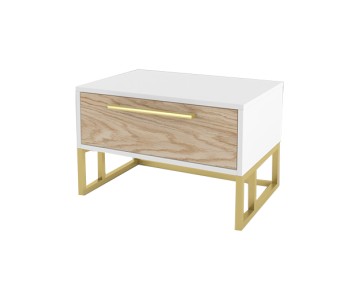 Тумба прикроватная Тури Белый