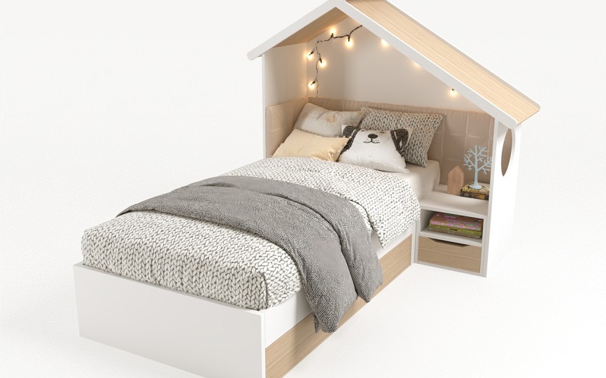 Детская комната Домик белый Детская комната Домик белый