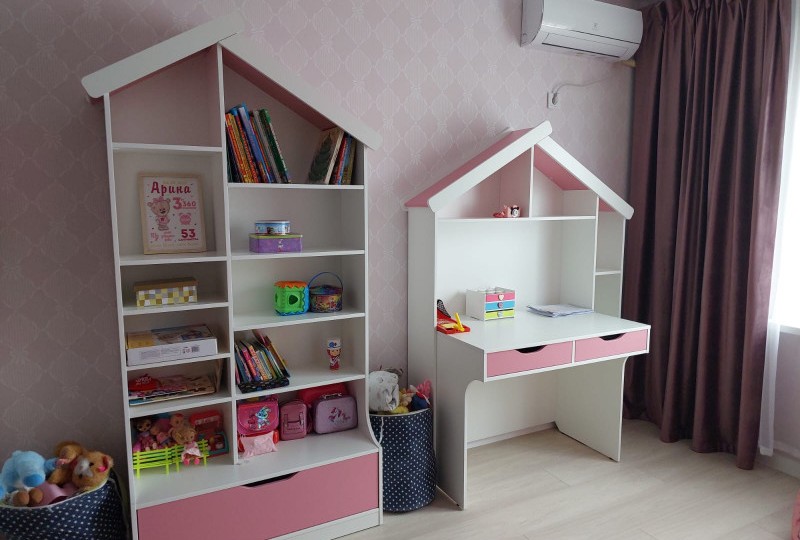 Детская комната Домик белый Детская комната Домик белый