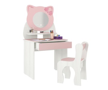 Туалетный столик со стульчиком "Котенок" 