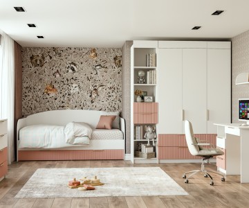 Детская комната "Лавис", комплект 2