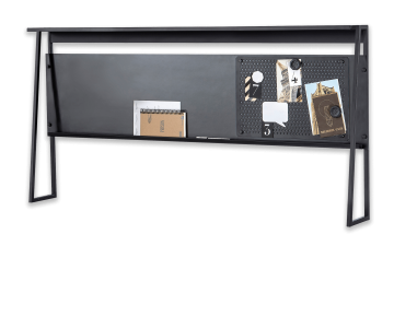 Надстройка к письменному столу Dark Metal Line