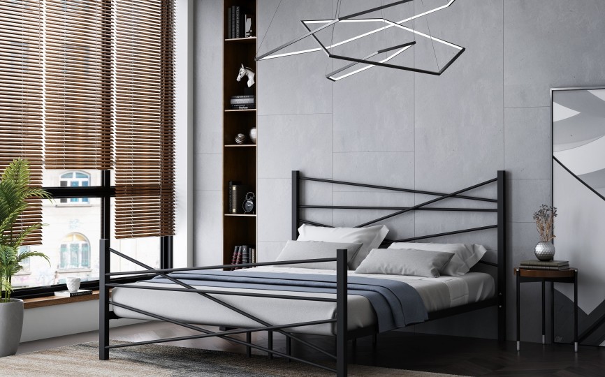 Кровать двуспальная Ника