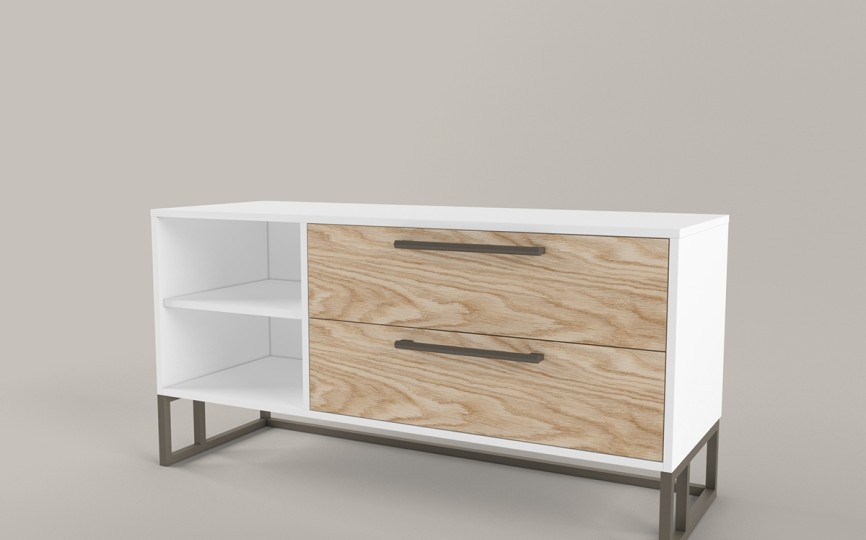 Тумба под ТВ Тури Белый