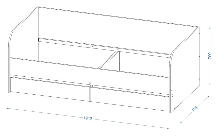 Кровать-софа 90х190