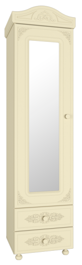 Пенал Ассоль  Плюс АС-1 с зеркалом 