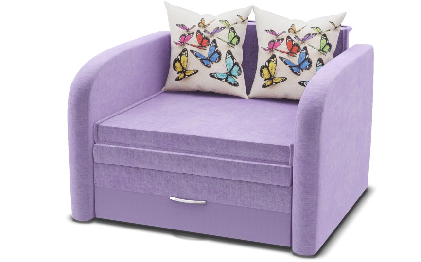 Диван Мультик Бабочки вельвет 