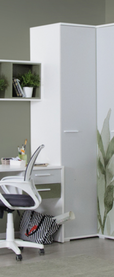 Шкаф угловой левый Флора ШУ Шкаф угловой левый Флора ШУ