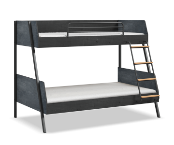 Кровать двухъярусная Dark Metal широкая