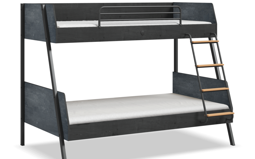 Кровать двухъярусная Dark Metal широкая