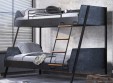 Кровать двухъярусная Dark Metal широкая