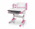 Стол Mealux Aivengo-S (BD-708) WP столешница белая/ножки белые с розовыми накладками