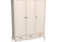 Шкаф 3х дверный без зеркала "Лебо" бежевый воск 