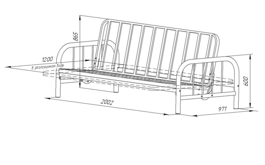 Диван-кровать Мадлен 4ЯМС